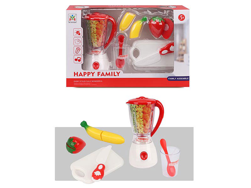 B/O Syrup Juicer Set W/L toys