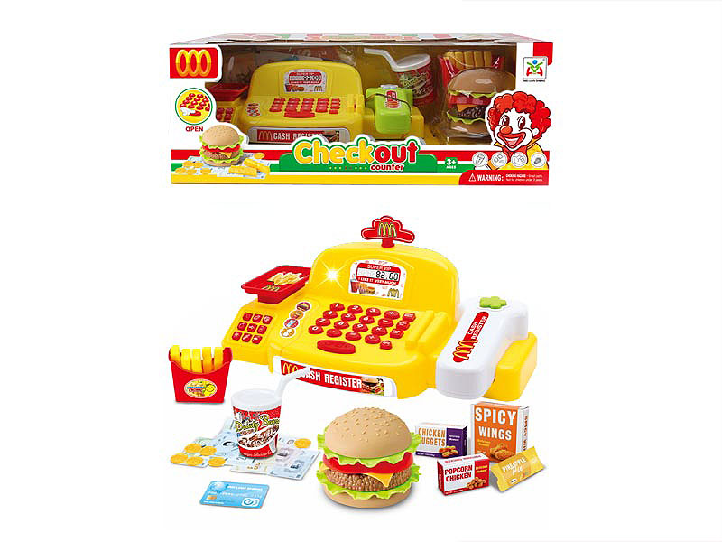 Cash Register Set W/L_S toys