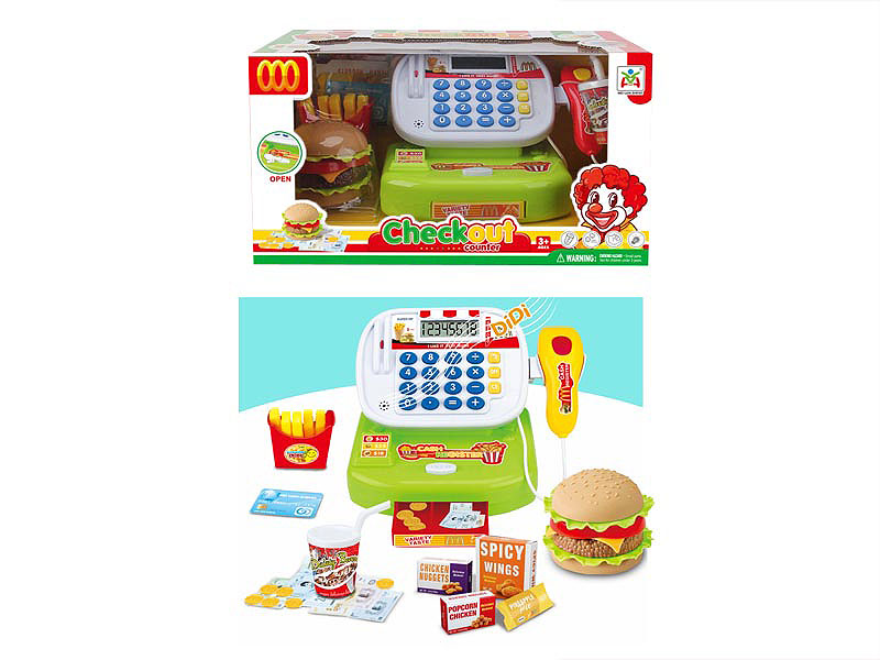 Cash Register Set W/L toys