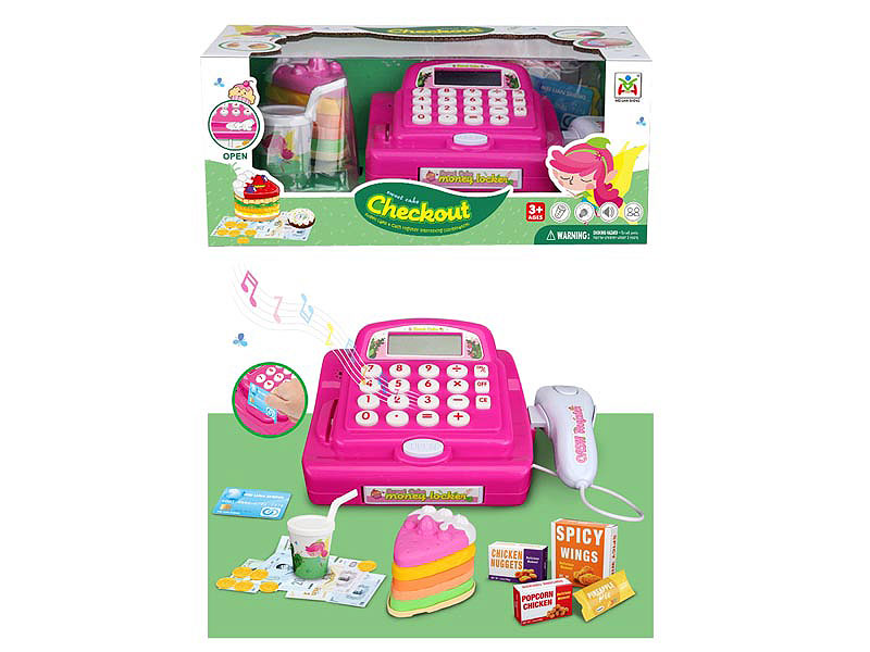 Cash Register Set W/L toys