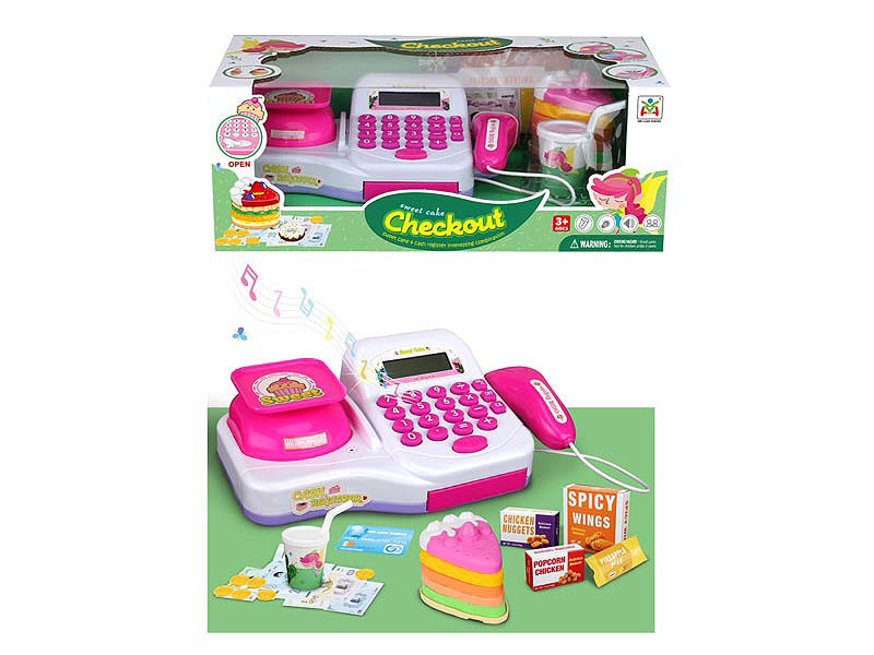 Cash Register Set W/L toys