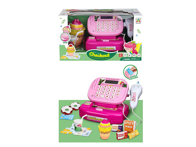 Cash Register Set W/L toys