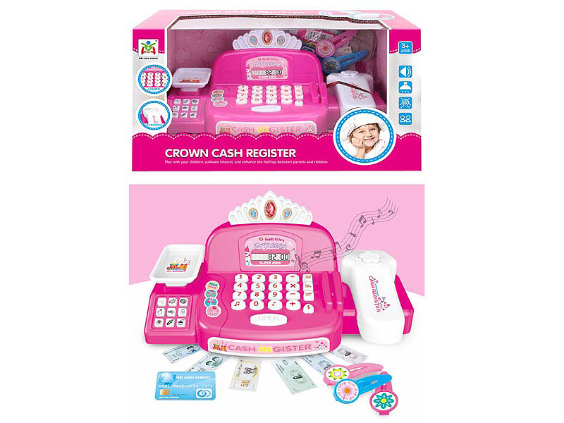 Cash Register Set W/L_S toys