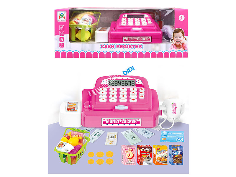 Cash Register Set W/L toys