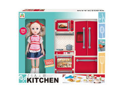 Stove Refrigerator Suit W/L_M toys