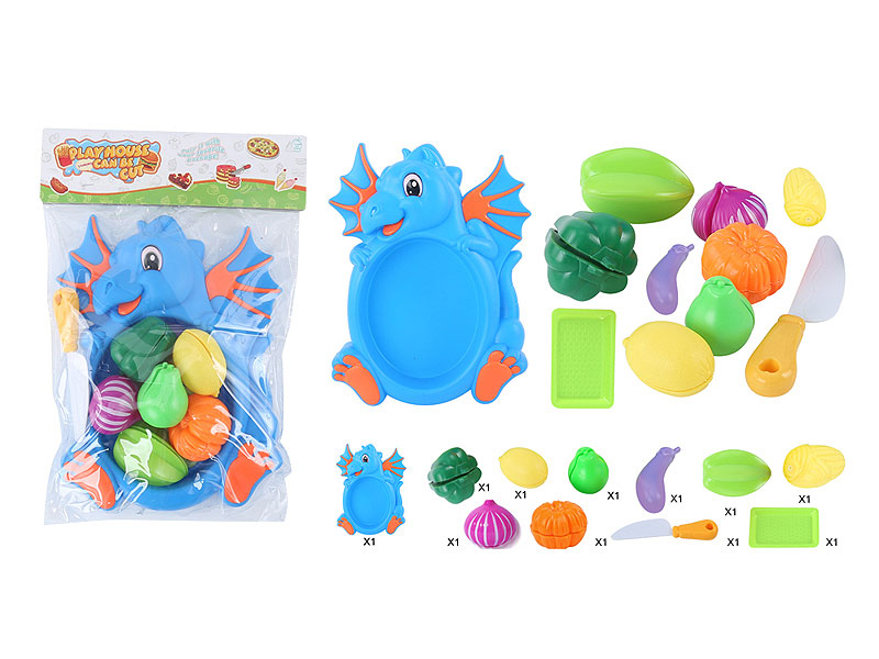 Cut Fruit & Vegetable Set toys