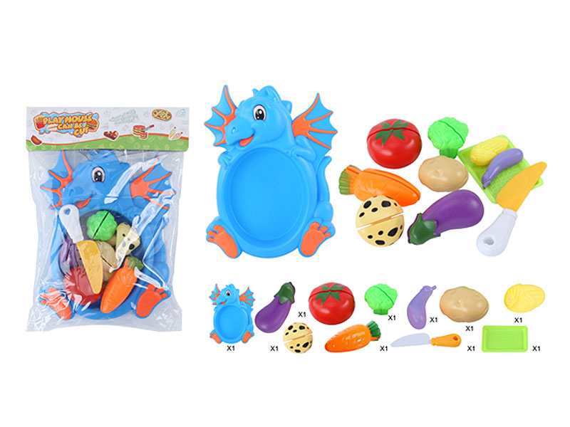 Cut Fruit & Vegetable Set toys