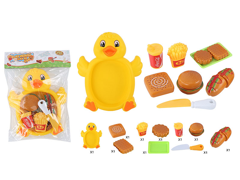 Cut Hamburger Set toys