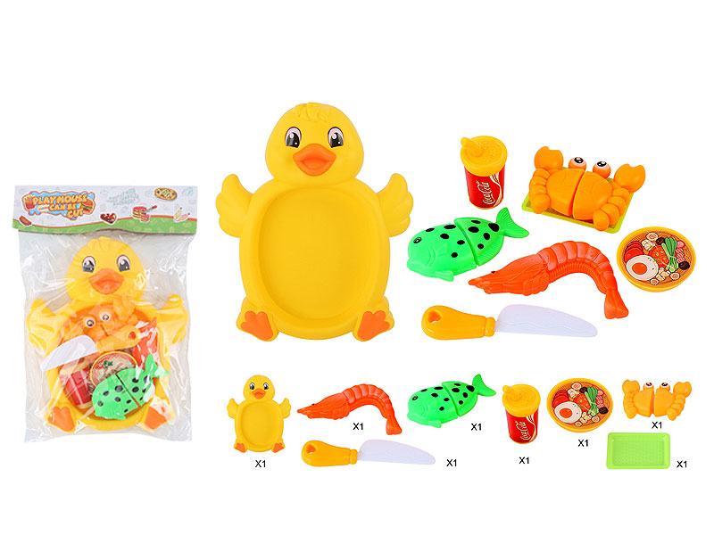 Cut Seafood Set toys