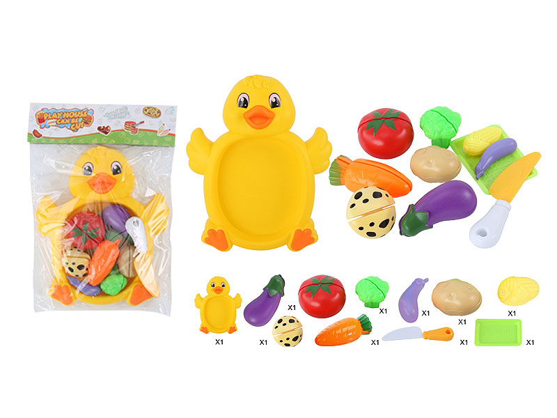 Cut Fruit & Vegetable Set toys