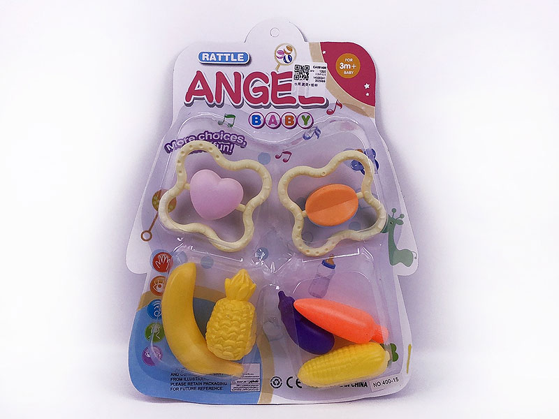 Fruit & Vegetable & Rock Bell toys