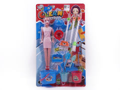 Cleaner Set & Empty Body Doll toys