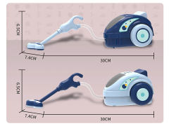 蓝色吸尘器带灯光音乐（2色）