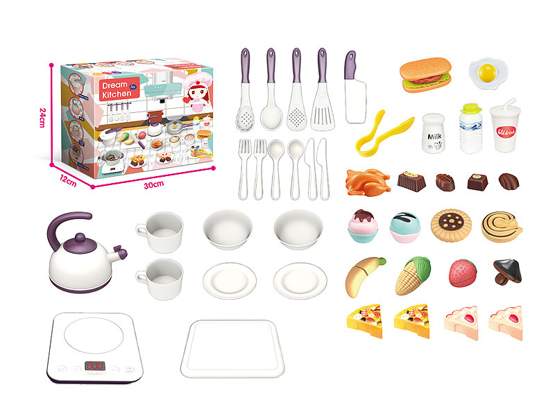 Touch Kitchen Set W/L_M toys