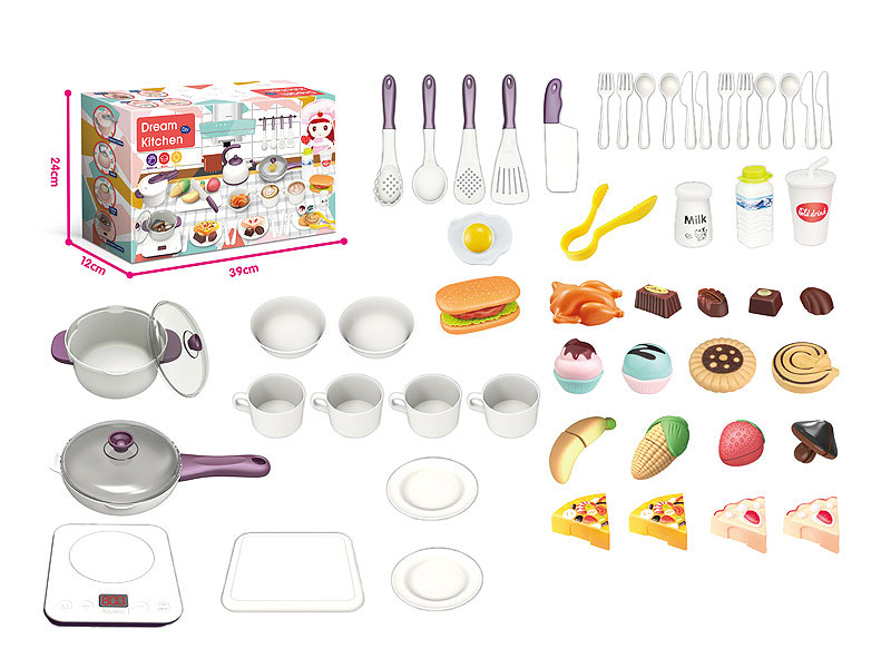 Touch Kitchen Set W/L_M toys