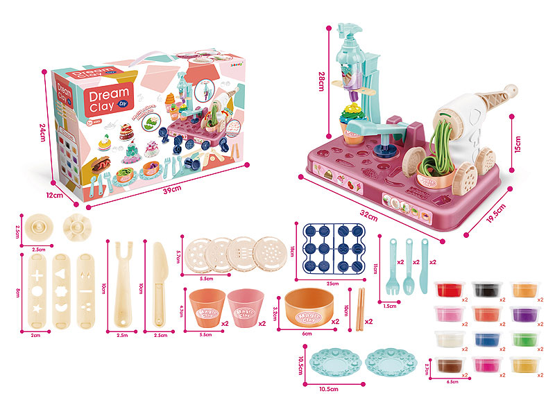 Clay Figure Tool Set toys