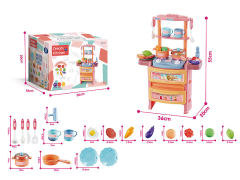 Water Kitchen Set W/L_S toys