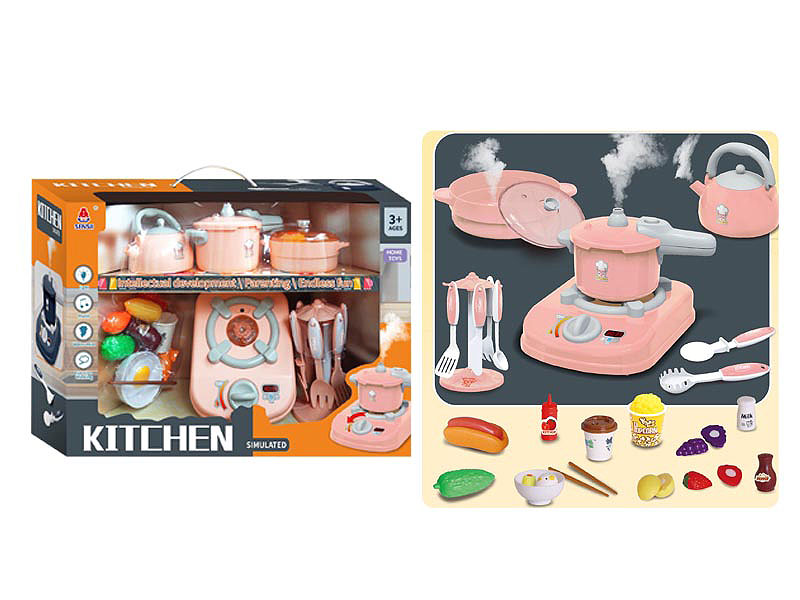 Spray Kitchen Set W/L_M toys