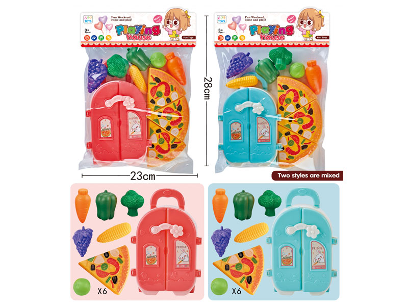 Refrigerator Pizza Set(2S) toys