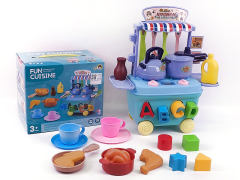 Kitchen Set & Steak(2C) toys