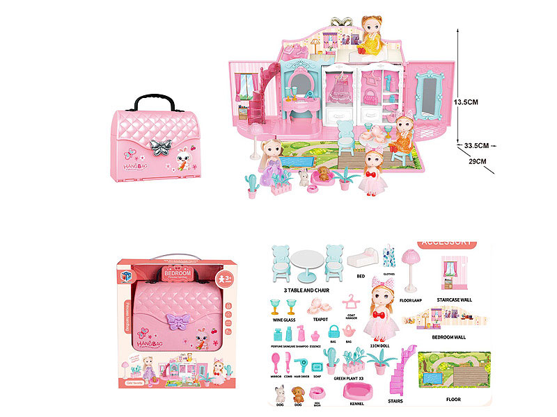 Bedroon Princess Handbag toys