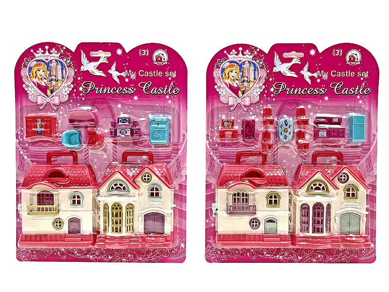 Villa Set & Furniture Set(2S) toys