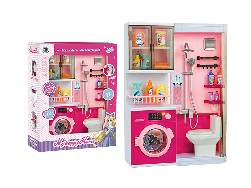 Comfortable Bathroom Set W/L_M toys