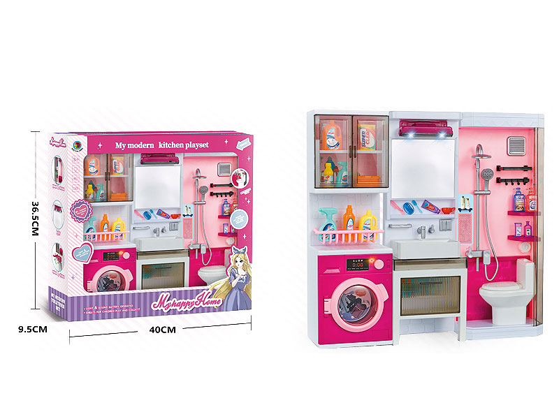 Comfortable Bathroom Set W/L_M toys