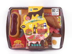 Food Burger Afternoon Tea Set toys