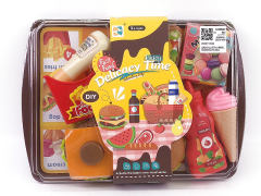 Food Burger Afternoon Tea Set toys