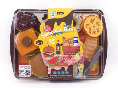 Food Burger Afternoon Tea Set toys