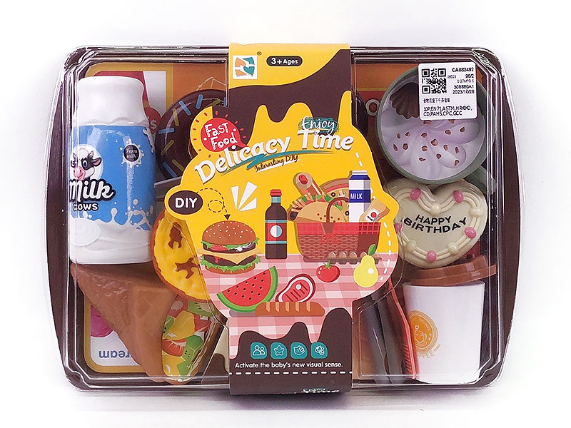 Food Burger Afternoon Tea Set toys