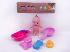 Tub Set & Doll