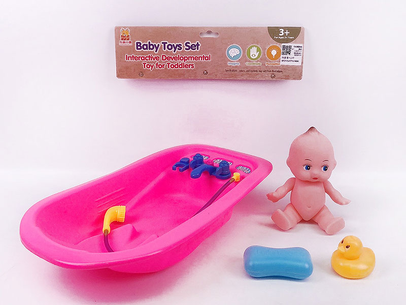 Tub Set & Doll toys