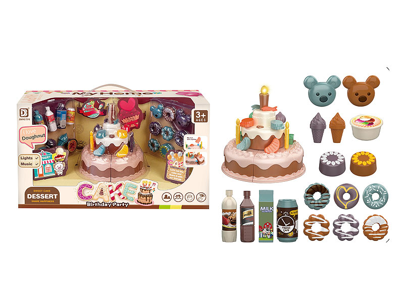 Cake Set W/L_M toys