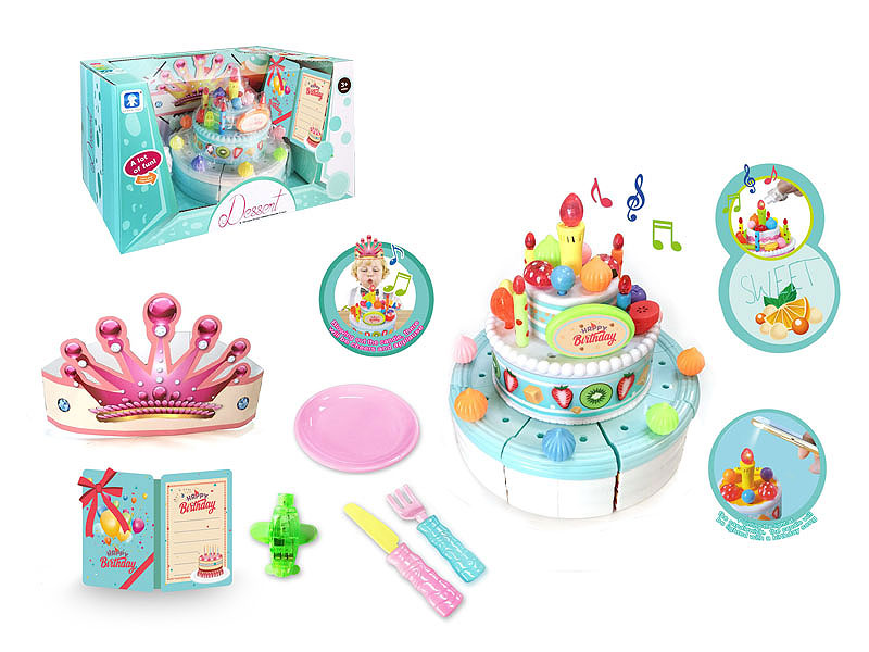 Cake Set W/L_M toys