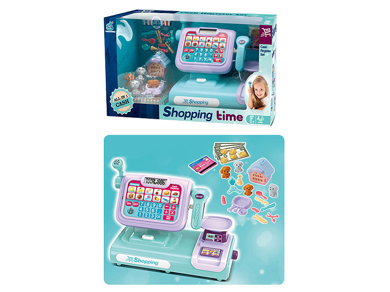 Cash Register Set W/S toys