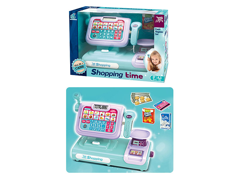 Cash Register Set W/S toys