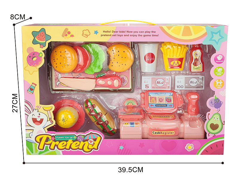 Cut Hamburger Set toys