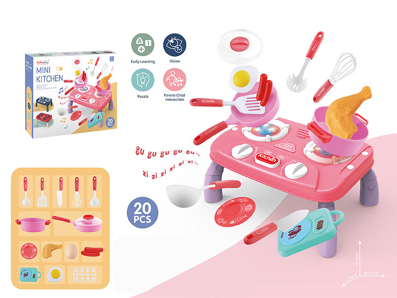 Kitchen Set W/L_M toys