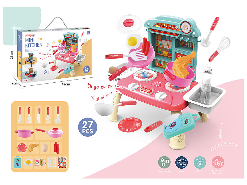 Kitchen Set W/L_M toys