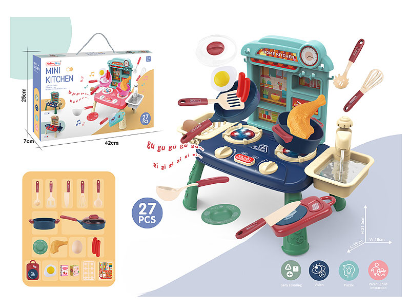 Kitchen Set W/L_M toys