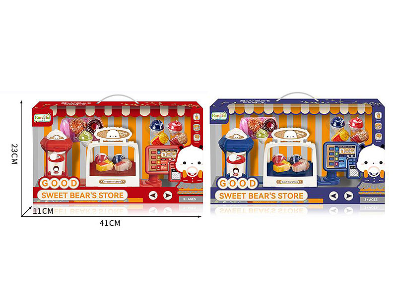 Icecream Supermarket Set W/L_M(2C) toys