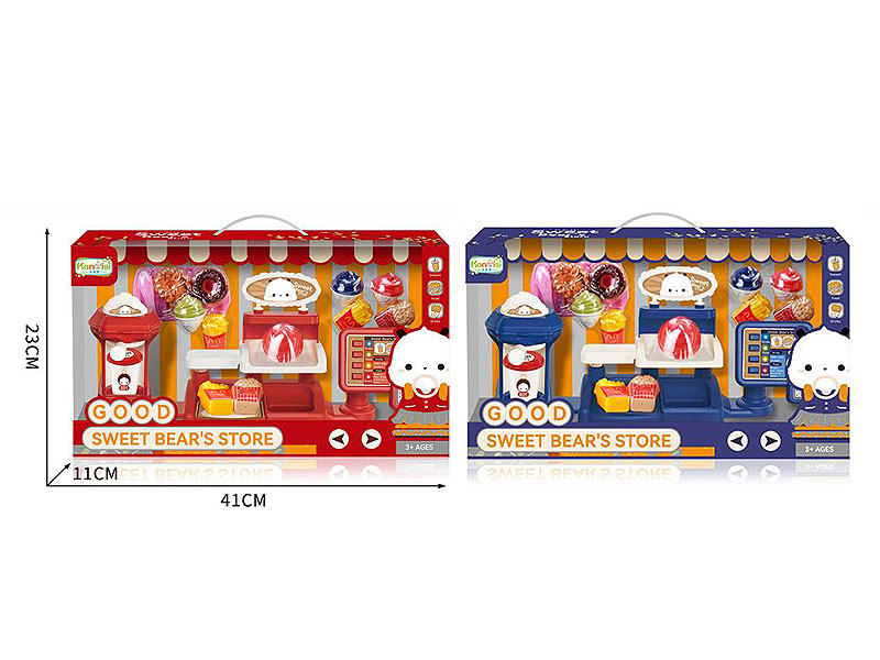 Icecream Supermarket Set W/L_M(2C) toys