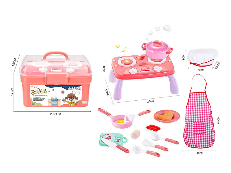 Kitchen Set W/L_S toys