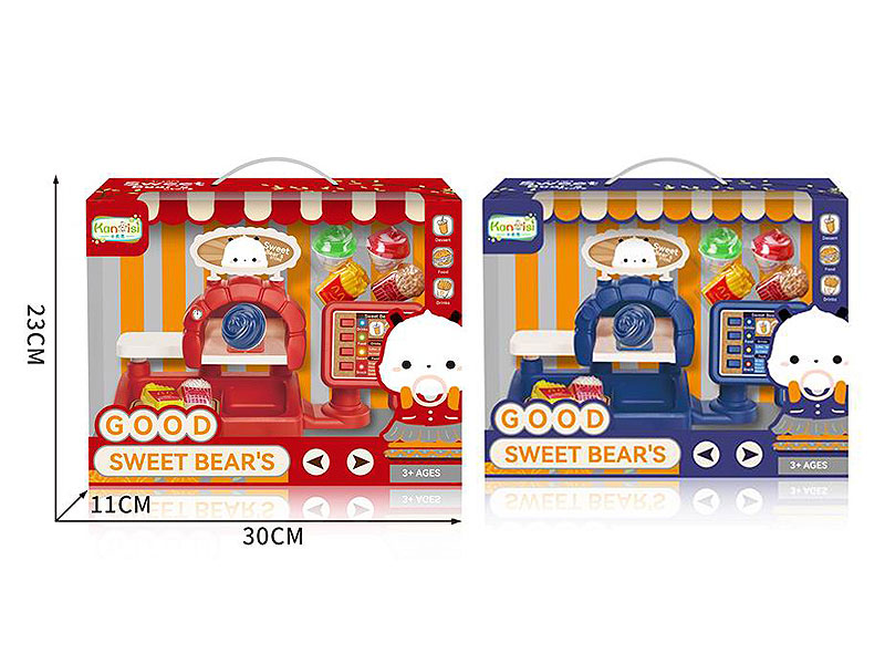 Icecream Supermarket Set W/L_M(2C) toys