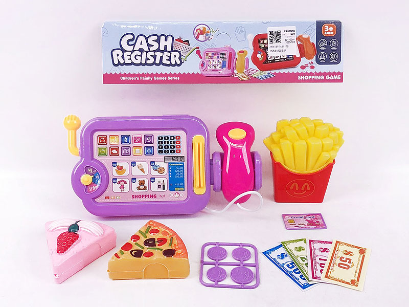 Cash Register Set W/L_M(2C) toys