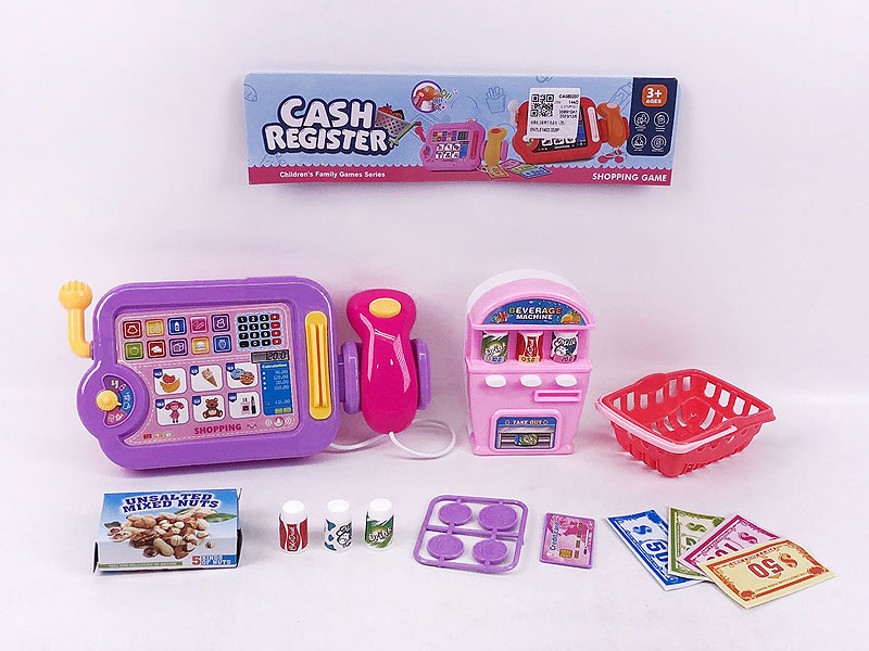 Cash Register Set W/L_M(2C) toys