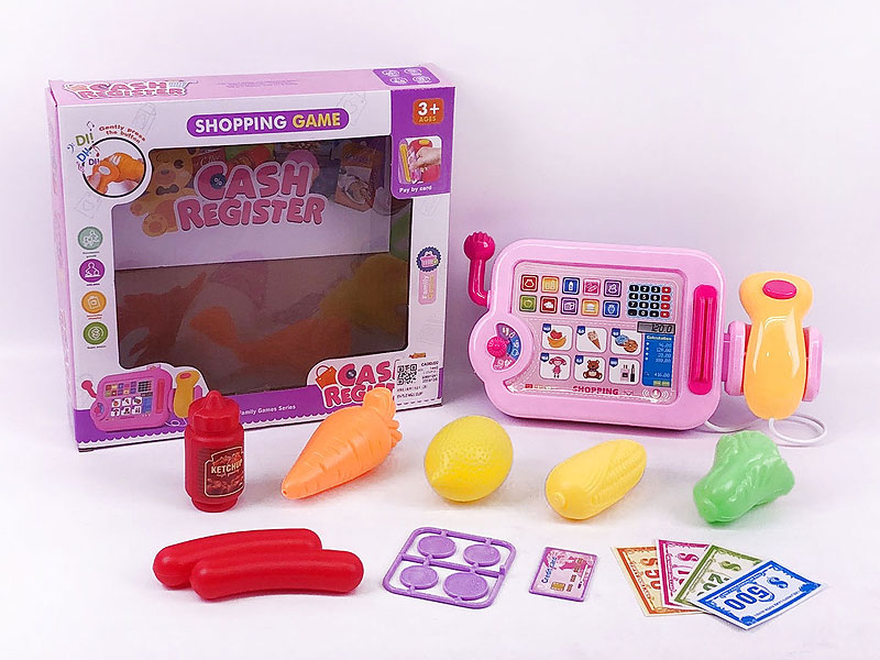 Cash Register Set W/L_M(2C) toys