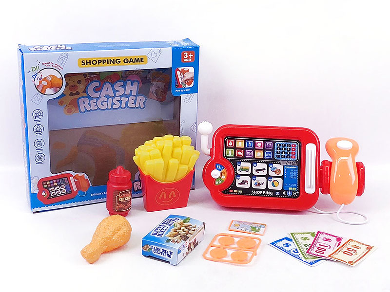 Cash Register Set W/L_M(2C) toys